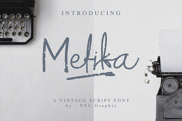 Mefika字体 1