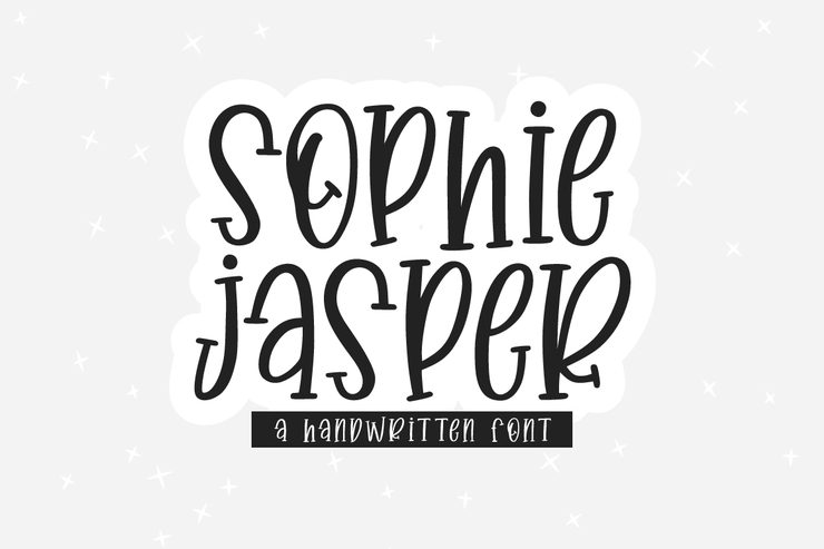 Sophie Jasper字体 2