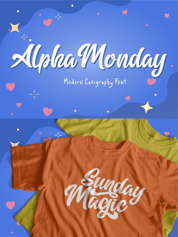 Alpha Monday字体 1