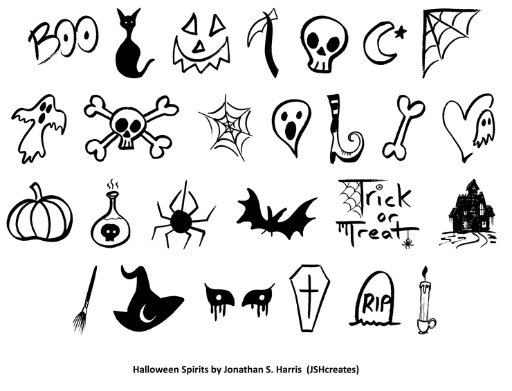 Halloween Spirits字体 1