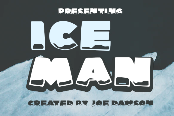 Ice Man字体 2