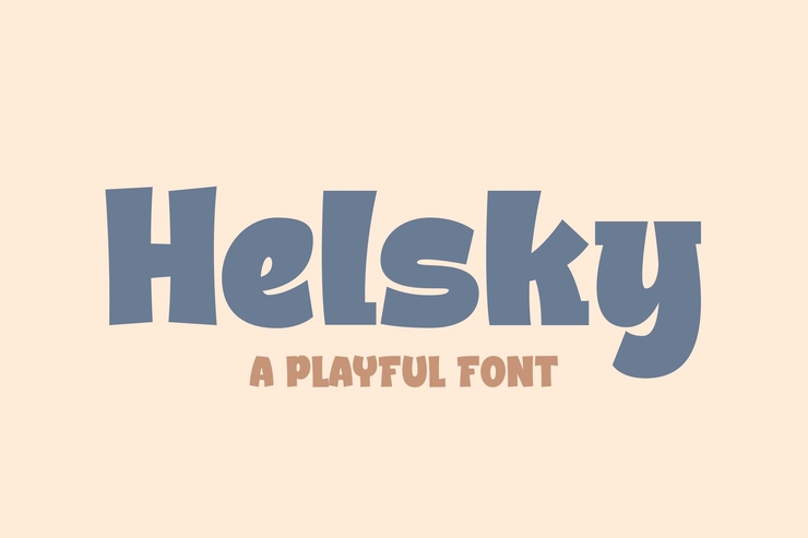 Helsky字体 2
