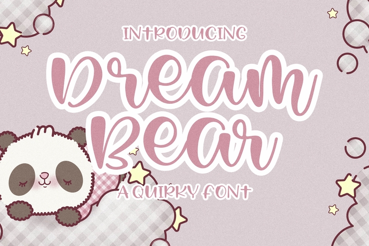 Dream Bear字体 2