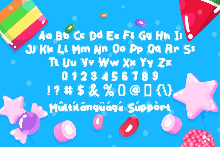 Gummy Candy字体 3