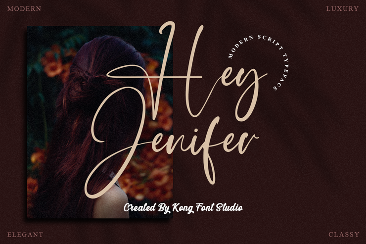 Hey Jenifer字体 1