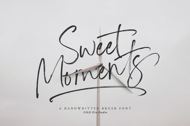 Sweet Moments字体 5