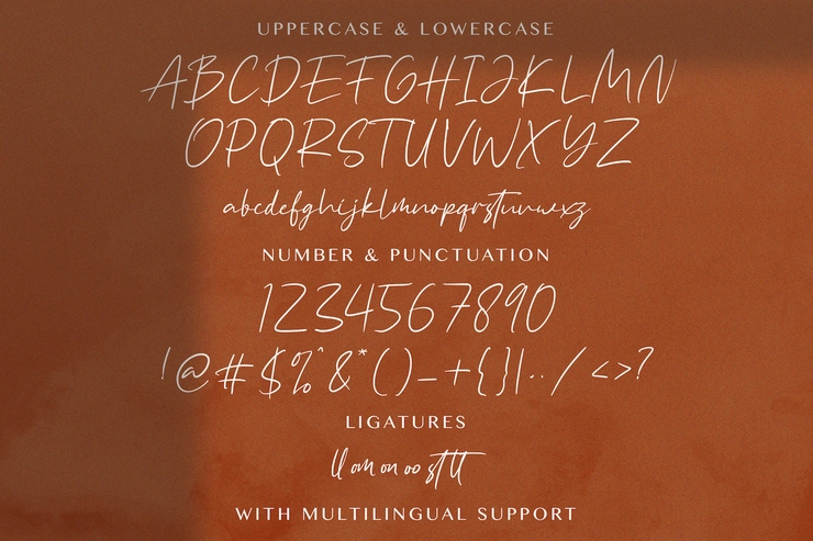 Angin Senja字体 10