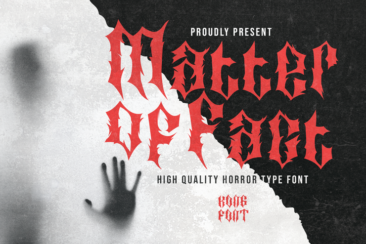 Matter Of Fact字体 1