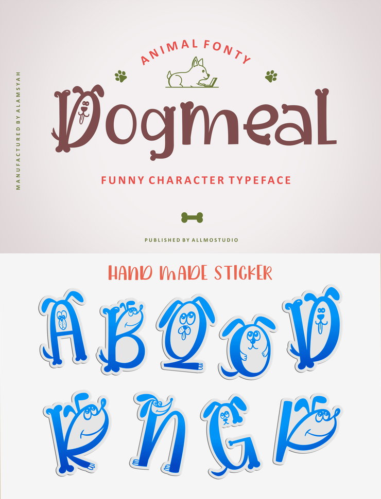 Dogmeal Figure字体 1