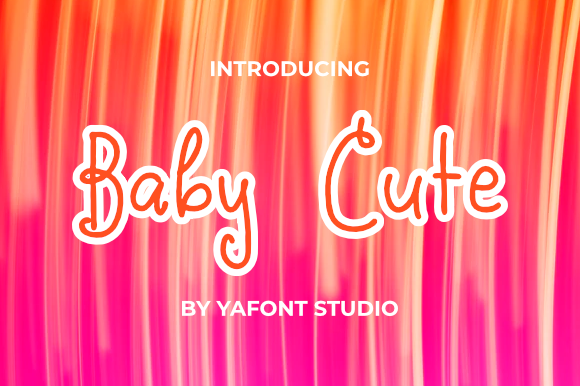 Baby Cute字体 1