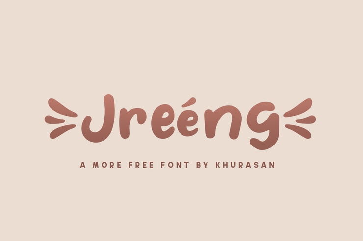 Jreeng字体 1