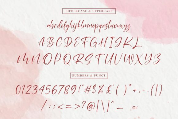 Raissey字体 3