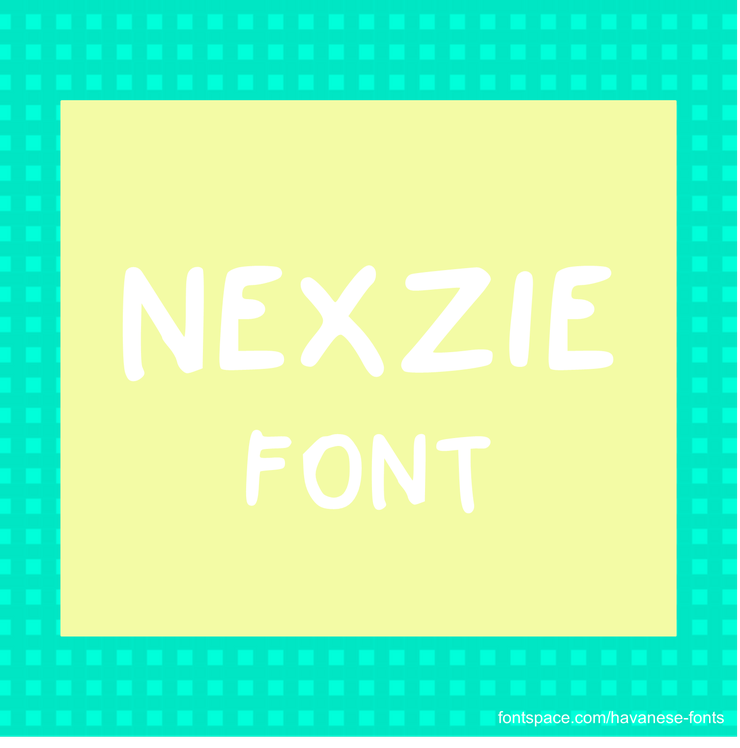 Nexzie字体 1