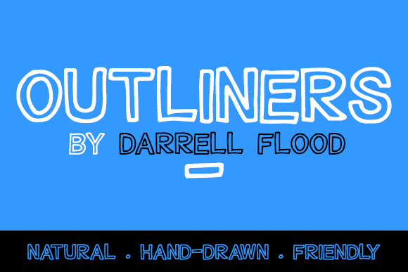Outliners字体 1