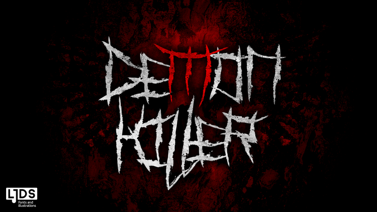 Demon Killer字体 3