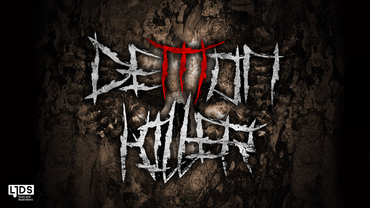 Demon Killer字体 4
