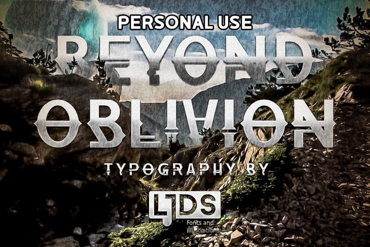Beyond Oblivion字体 5