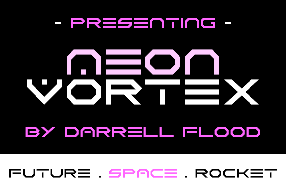Neon Vortex字体 1