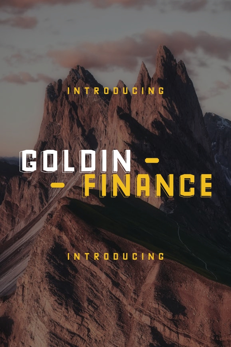 Goldin FinanceDEMO字体 4