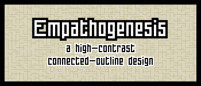 Empathogenesis字体 2