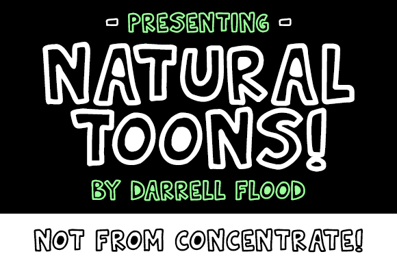 Natural Toons字体 1