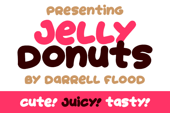 Jelly Donuts字体 2