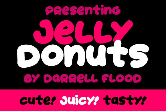 Jelly Donuts字体 3