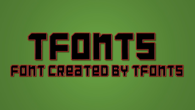 TFonts字体 1