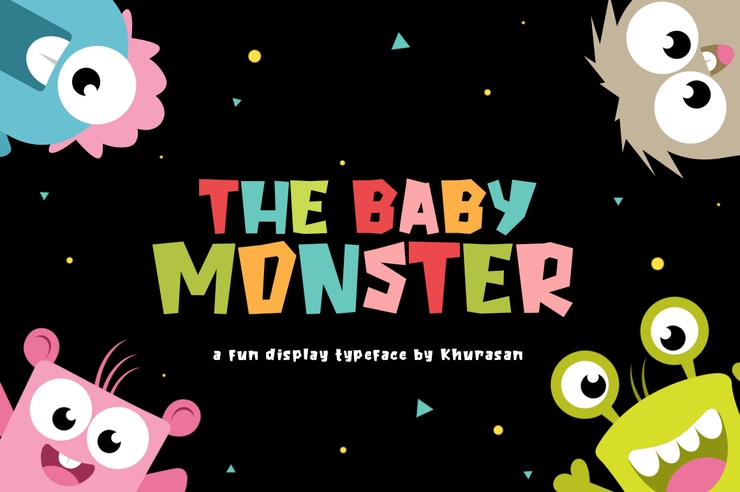 The Baby Monster字体 1