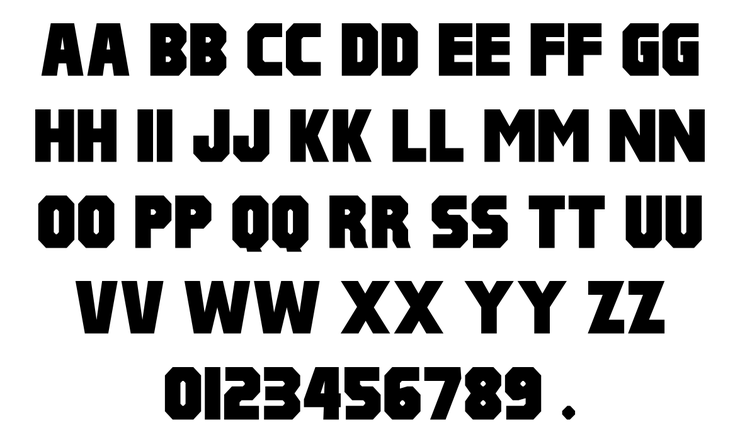 Pulp Fiction M54字体 1