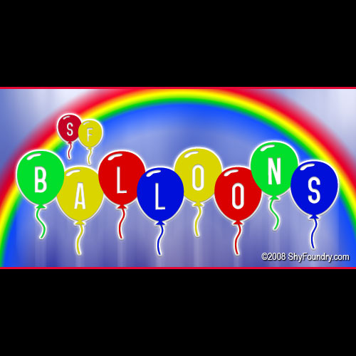 SF Balloons字体 1