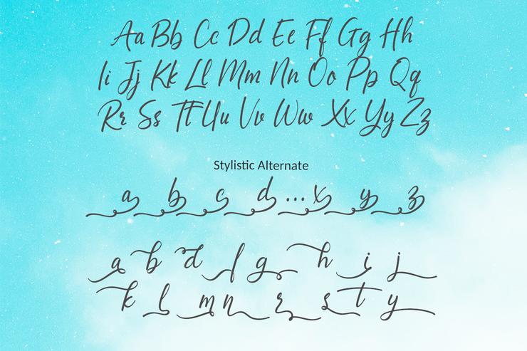 Abellaice字体 9
