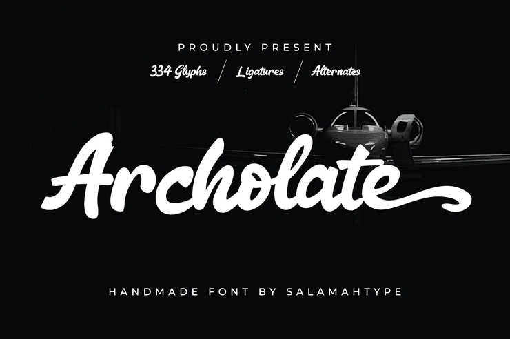 Archolate字体 2