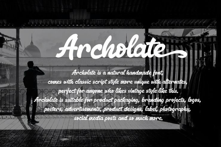 Archolate字体 3