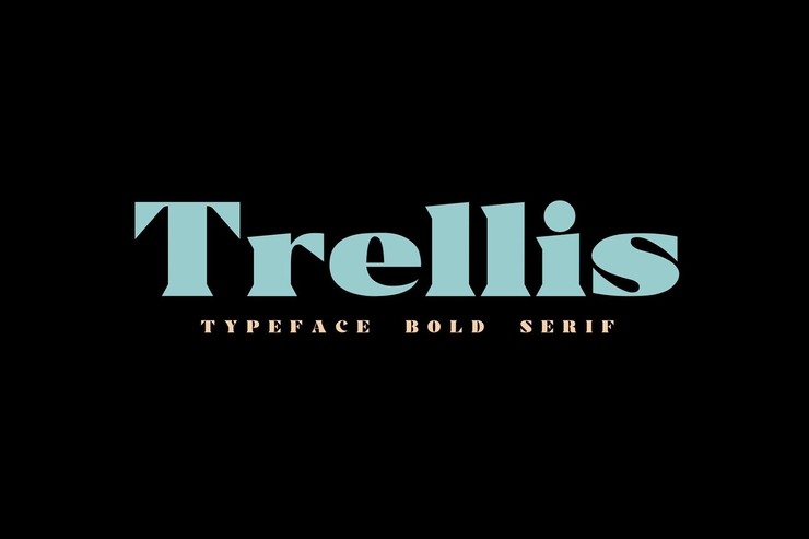 Trellis字体 5