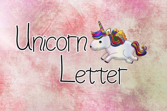 Unicorn Letter字体 1