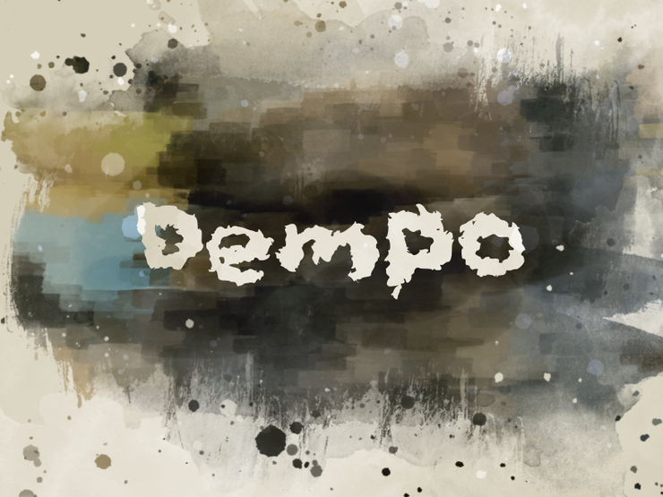 d Dempo字体 1