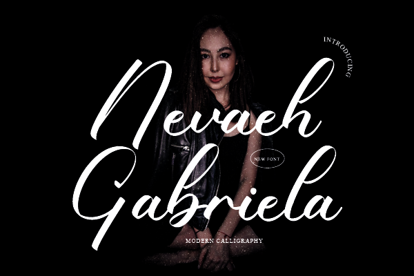 Nevaeh Gabriela字体 2