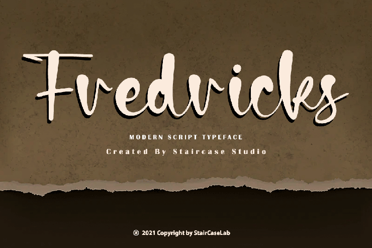 Fredricks字体 1