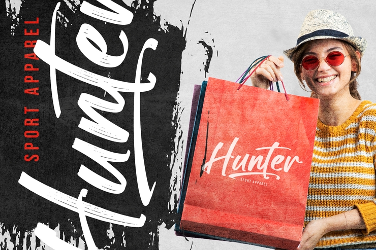 Black Stamp字体 10