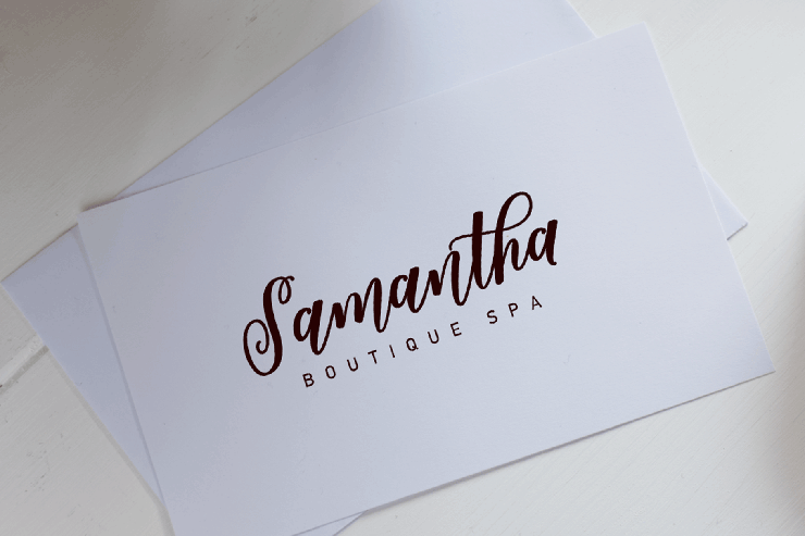 Valentine Script字体 2