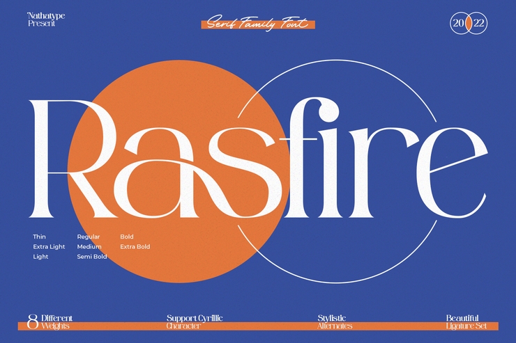 Rasfire Regular字体 3
