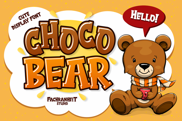 Choco Bear字体 1
