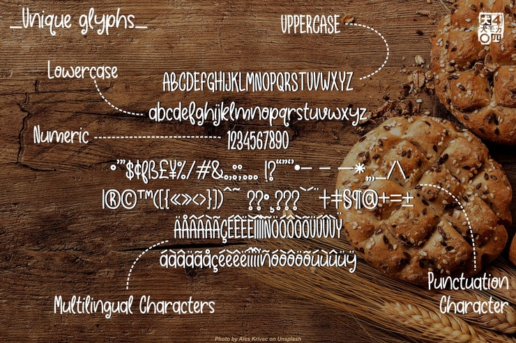 Crunchy Burn字体 1