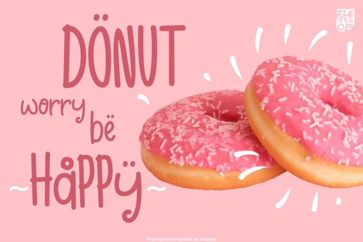 Crunchy Burn字体 3