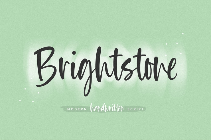 Brightstone字体 1