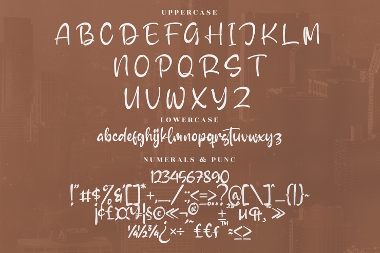 Mankind Master字体 4