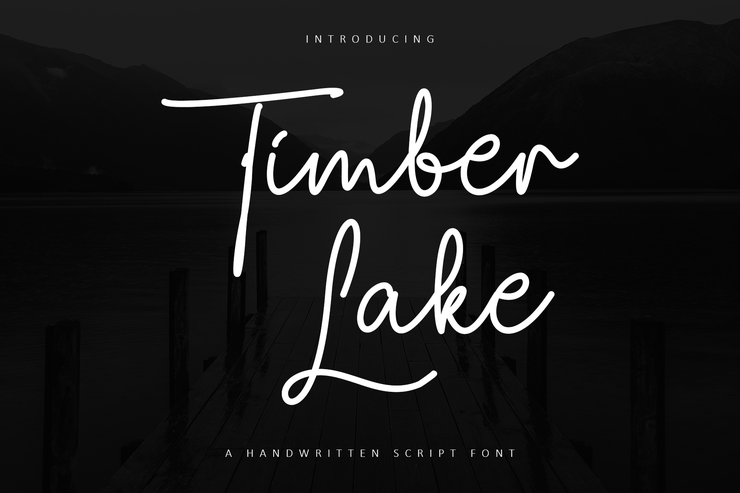 Timber Lake字体 1