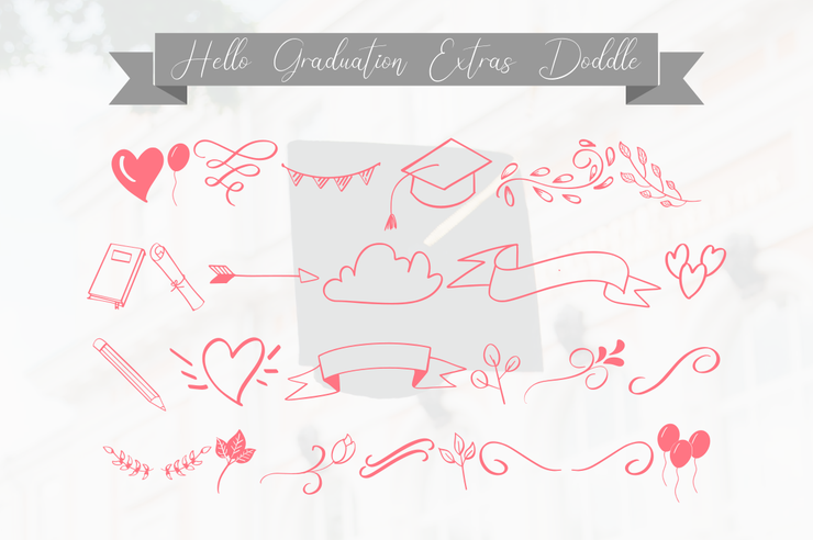 Hello Graduation Sans字体 10