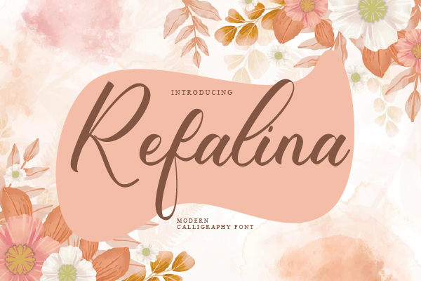 Refalina字体 5